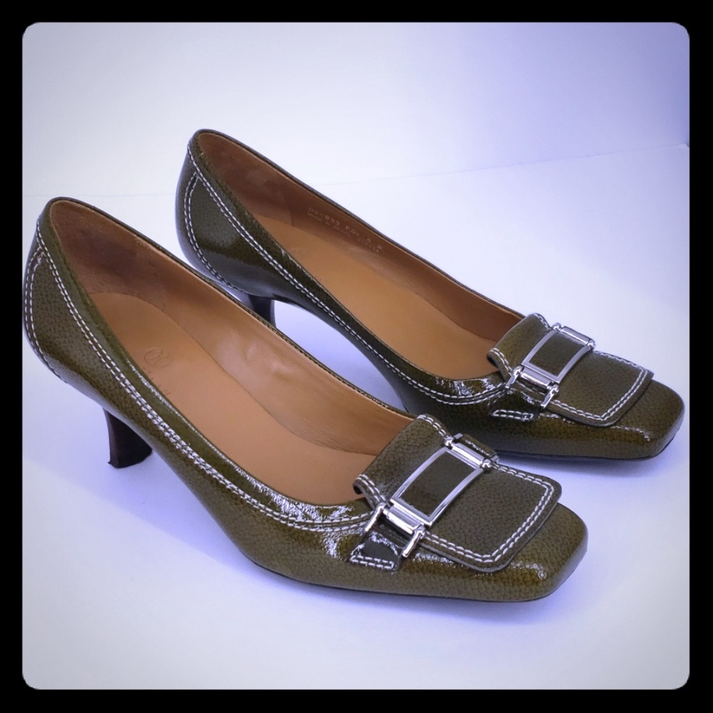 Cole Haan Olive Green Heels